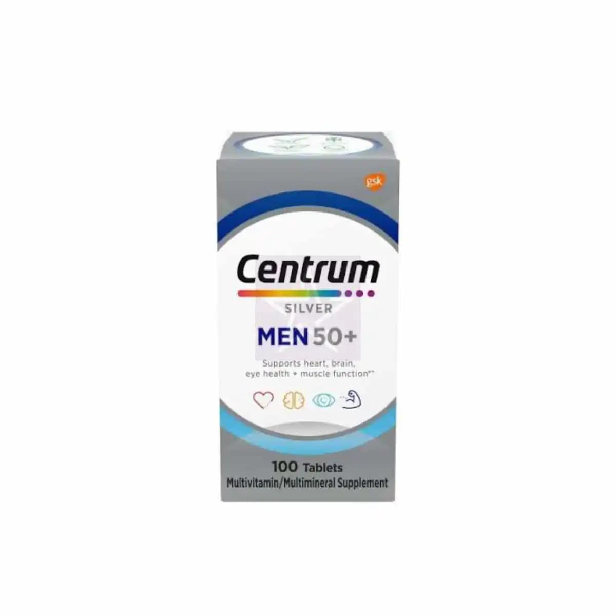 Centrum Silver Men 50+ Vitamin B & D3 100 Tabs