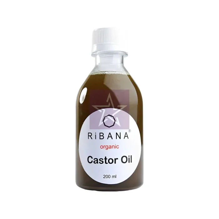 RiBANA Organic Castor Oil - 200ml, SKU:8941158143077