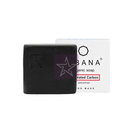 RiBANA Organic Activated Carbon Soap - 100gm