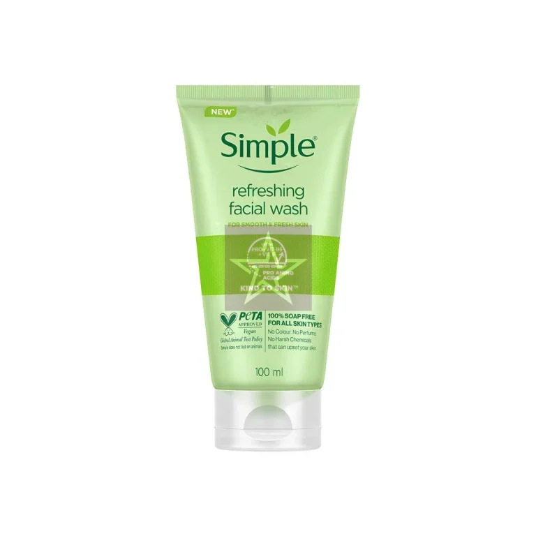 Simple Refreshing Facial Wash Gel 150ml, SKU:5011451103863