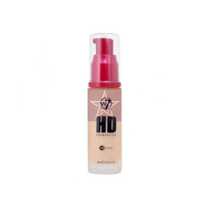 W7 12 Hour HD Foundation - Honey, SKU:5060503774438