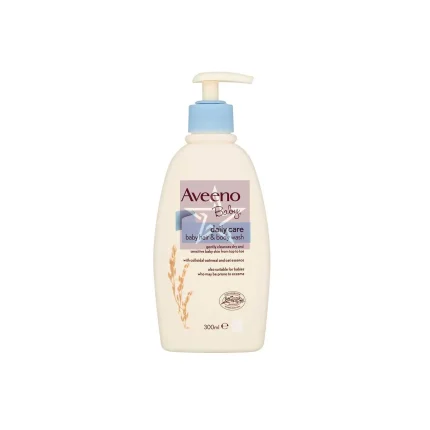 Aveeno Baby Daily Care Baby Hair & Body Wash 300ml, SKU: 3574661493671