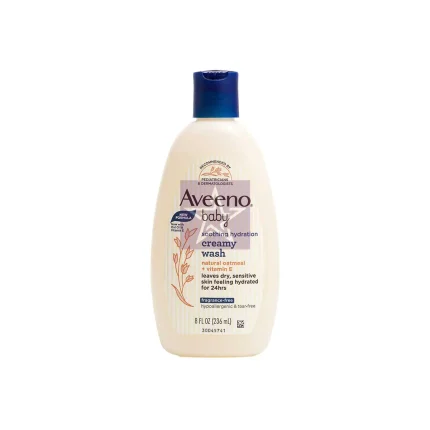 Aveeno Baby Soothing Hydration Creamy Wash 236ml, SKU: 381371191963