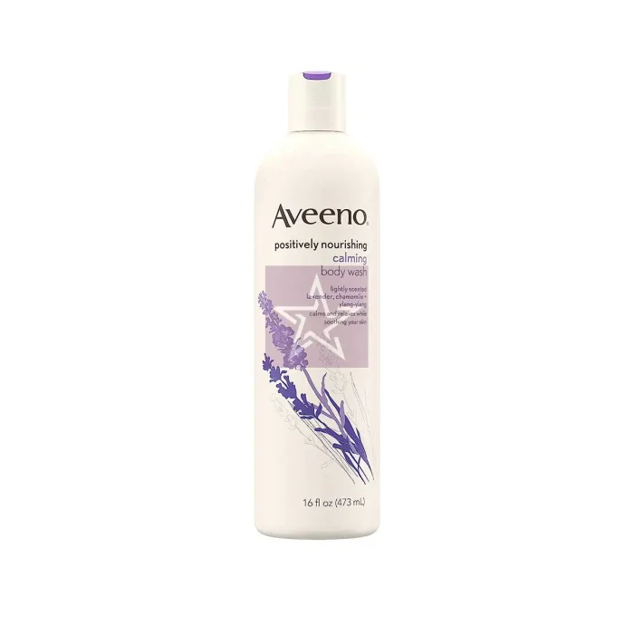 Aveeno Positively Nourishing Calming Body Wash 473ml, SKU: 381371011377