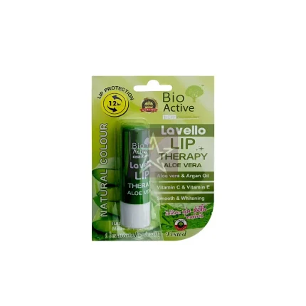 Bio Active Lavello Lip Therapy Aloe Vera - 3.2gm, SKU:8850722691183