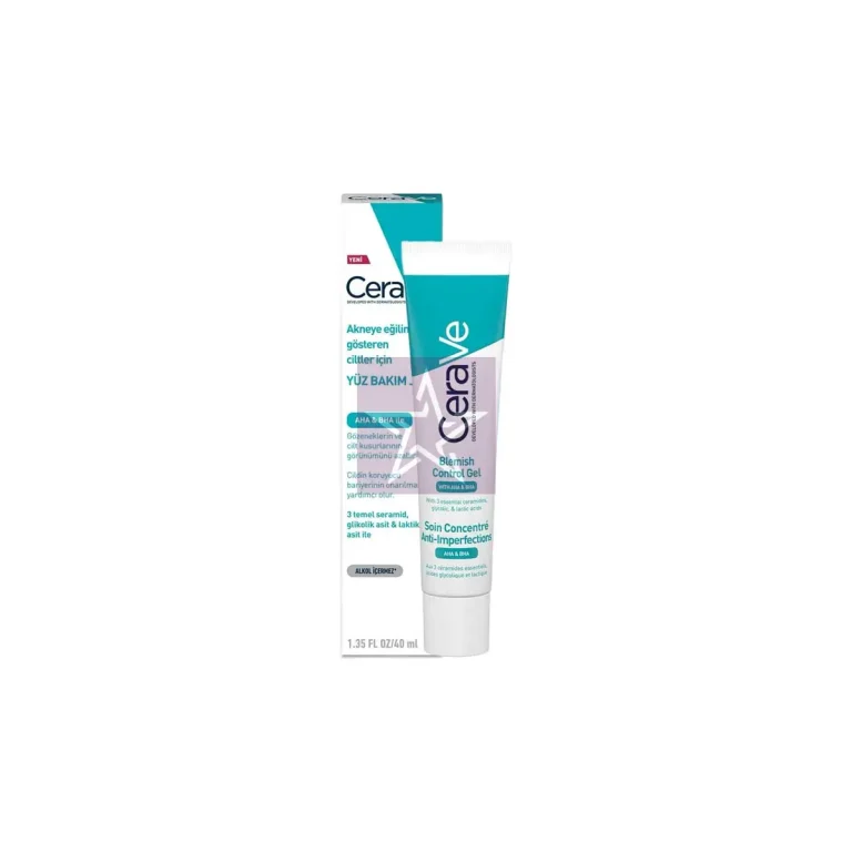 Cerave Blemish Control Gel with AHA & BHA 40ml, SKU: 3337875782357