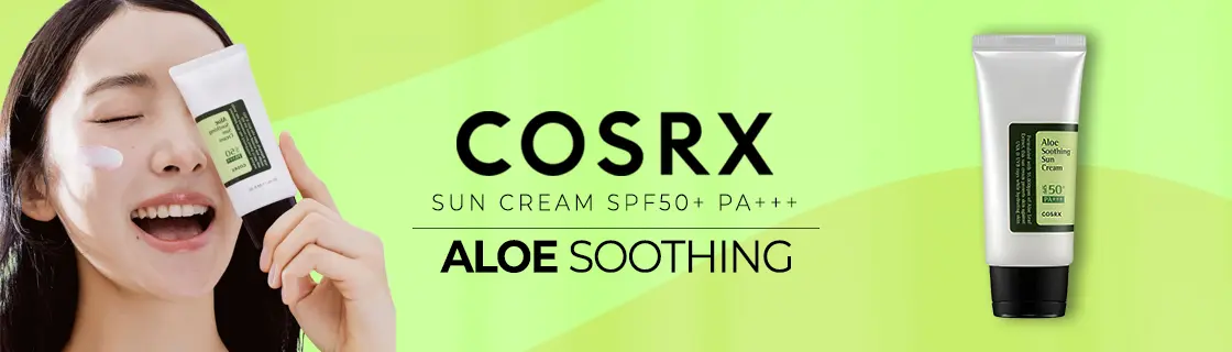 Cosrx Aloe Soothing Sun Cream SPF50+