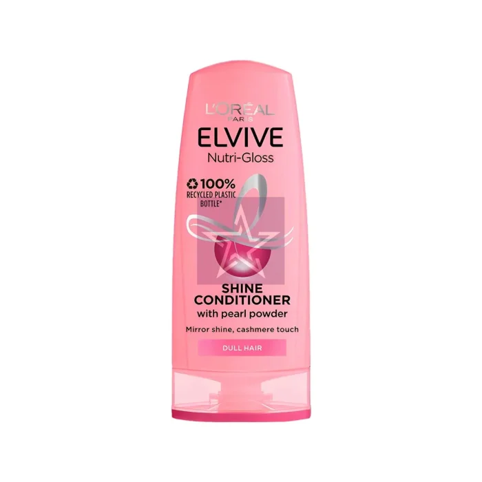 Loreal Elvive Nutri Gloss Shine Conditioner 400ml, SKU:3600520752228