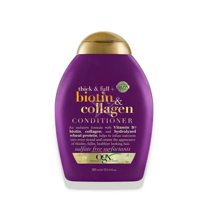 OGX Biotin & Collagen Conditioner- 385ml, SKU:022796976710