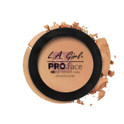 L.A. Girl Pro Face HD Matte Pressed Powder - GPP607 - Warm Honey - 7gm, SKU: 081555966072