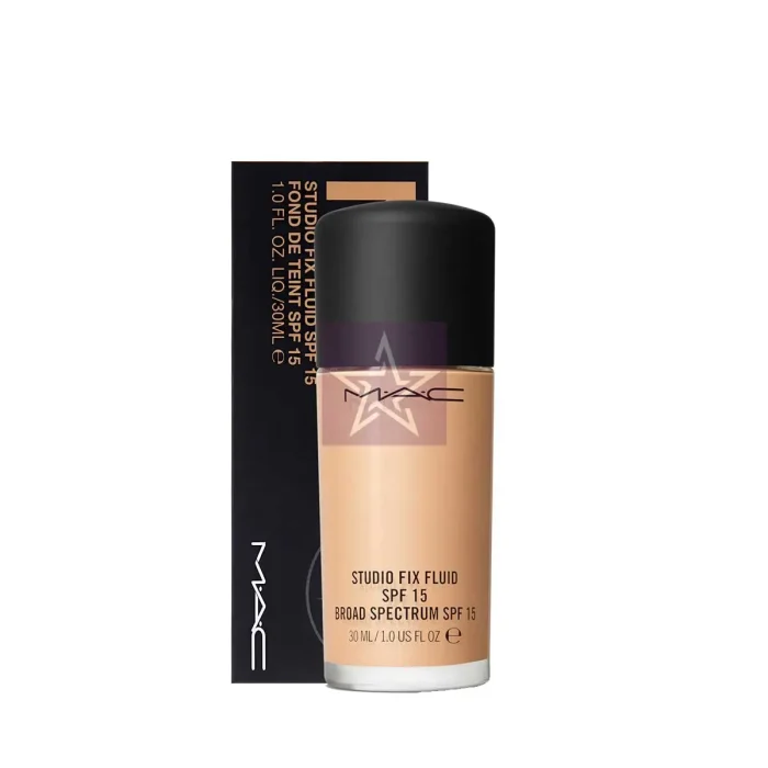 MAC Studio Fix Fluid Foundation with SPF15 - NC25- 30ml, SKU: 773602103492