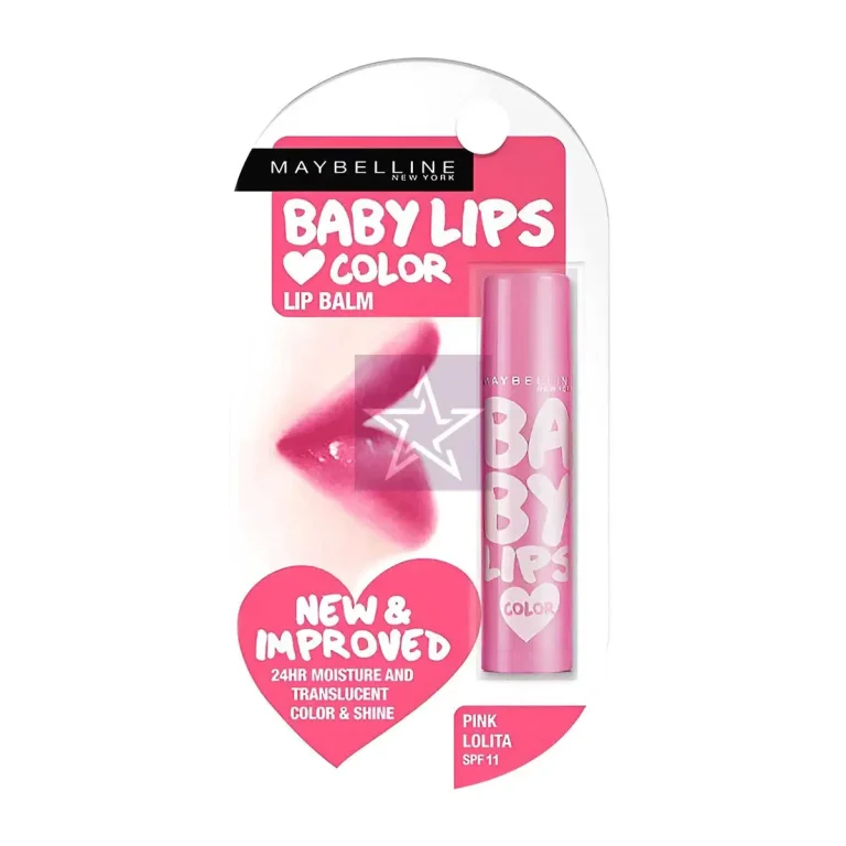 Maybelline Baby Lips Color Lip Balm Pink Lolita - 4gm, SKU:8901526301072