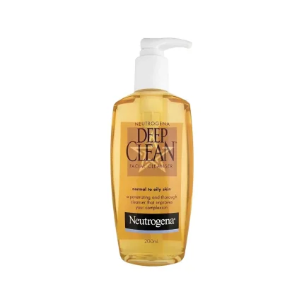 Neutrogena Deep Clean Facial Cleanser 200ml, SKU:070501060902