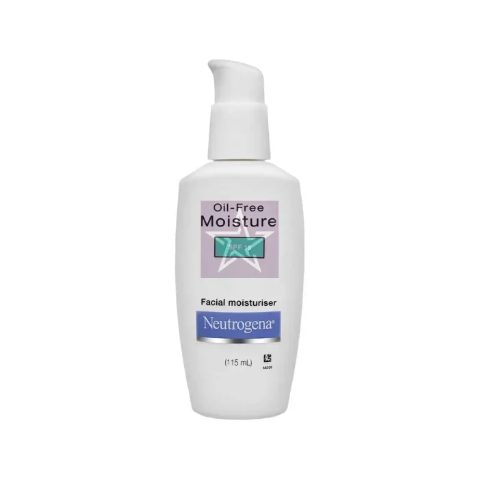 Neutrogena Oil Free Moisturiser with SPF15 - 115ml, SKU:9300607376074