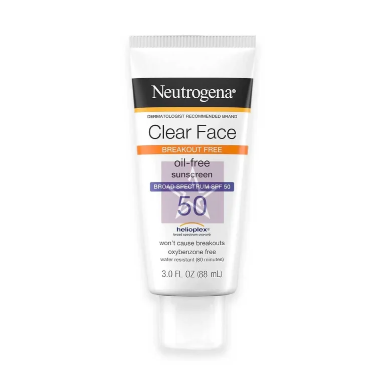 Neutrogena Clear Face Breakout Free Oil Free Sunscreen SPF50 - 88ml, SKU:086800112822