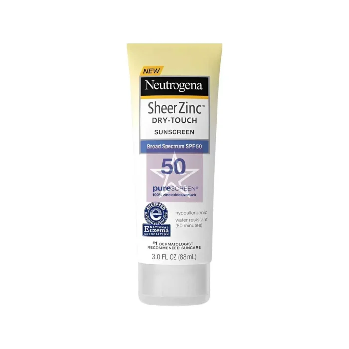 Neutrogena Sheer Zinc Dry-Touch Susncreen with SPF50+ - 80ml, SKU:8801008003190