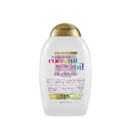 OGX Nourishing Coconut Milk Shampoo - 385ml, SKU:022796970053