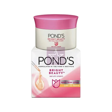 Pond's Bright Beauty Spot-Less Glow with SPF15+ - 50gm, SKU: 8901030877094