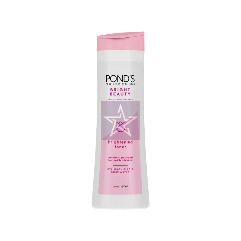 Pond's White Beauty Lightening Toner with Hyaluronic Acid and Rose Water 150ml, SKU: 8999999720094