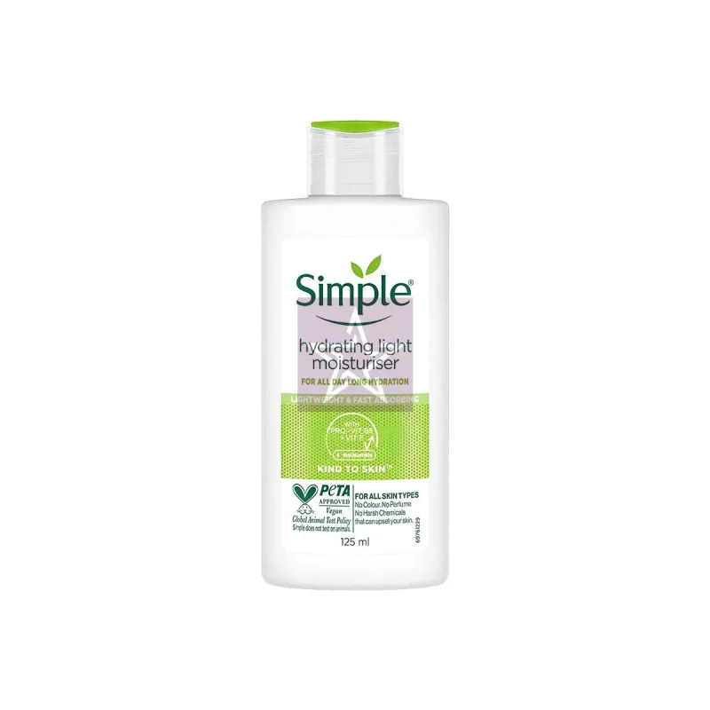 Simple Kind To Skin Hydrating Light Moisturiser - 125ml, SKU:5011451103931