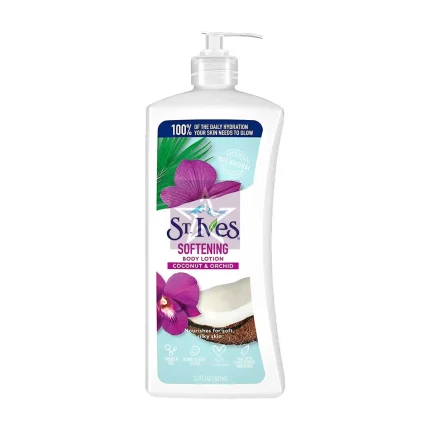 St. Ives Softening Coconut & Orchid Body Lotion 621ml, SKU: 077043608067