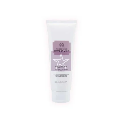 The Body Shop Drops Of Light Pure Clarifying Foam Wash 125ml, SKU: 5028197182472