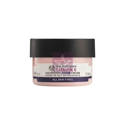 The Body Shop Vitamin E Nourishing Night Cream 50ml, SKU: 5028197916220