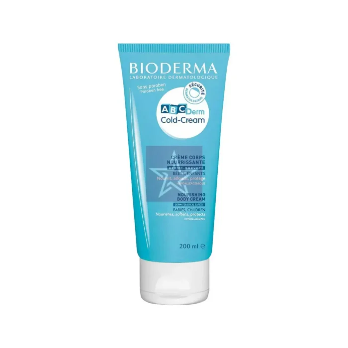 Bioderma ABC Derm Cold Cream Nourishing Cream - 200ml, SKU: 3701129801352