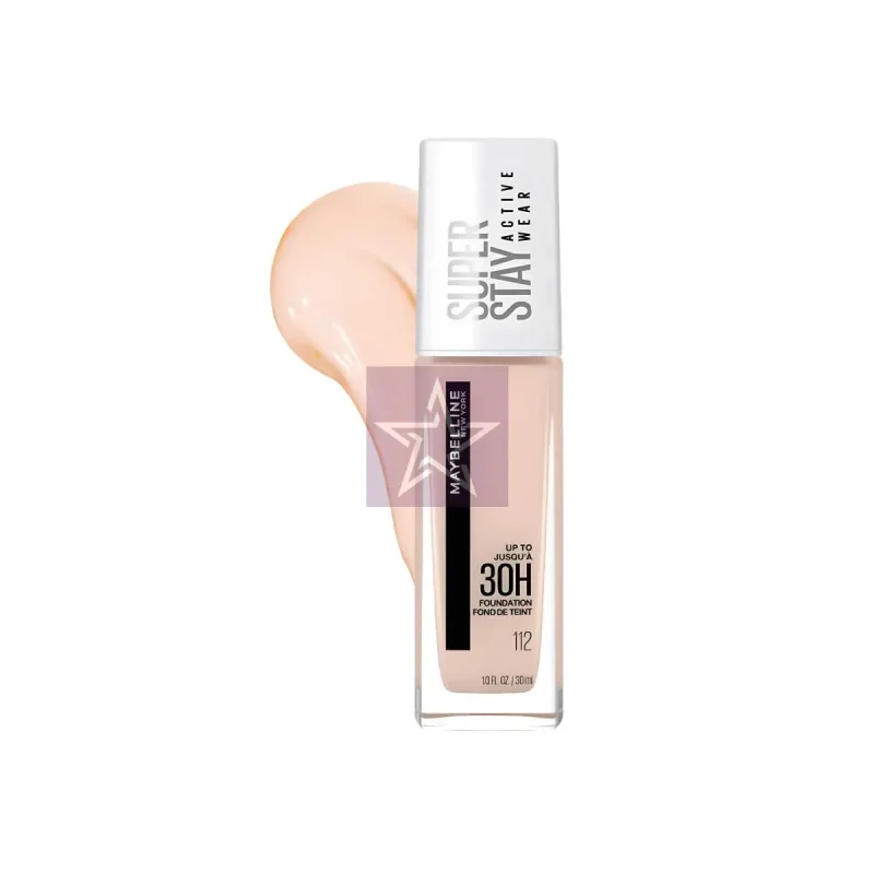 Maybelline - Super Stay 30H Full Coverage Liquid Foundation - 112 Natural Ivory, SKU: 041554541410