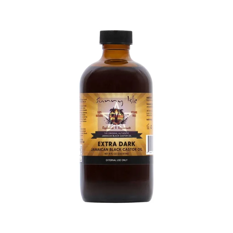 Sunny Isle Extra Dark Jamaican Black Castor Oil - 8 FL, SKU: 856484005013