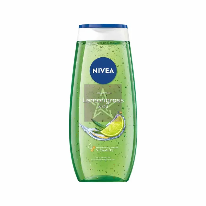 Nivea Shower Gel Lemongrass & Oil - 250ml, SKU: 4005900804358