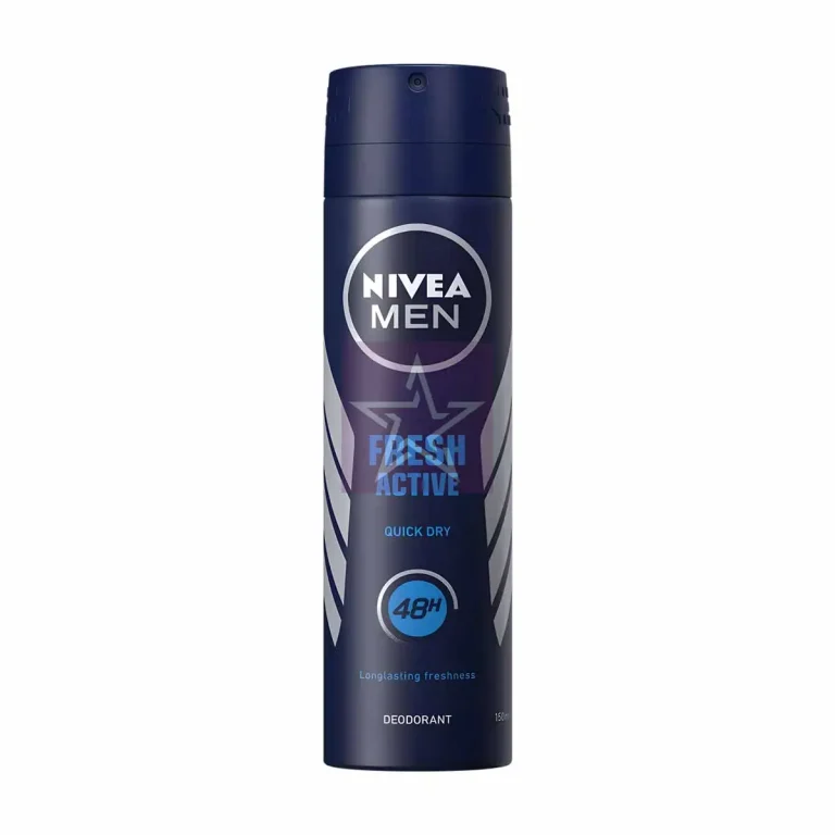 Nivea Men Fresh Active 48H Quick Dry Deodorant - 150ml, SKU: 4005808299195