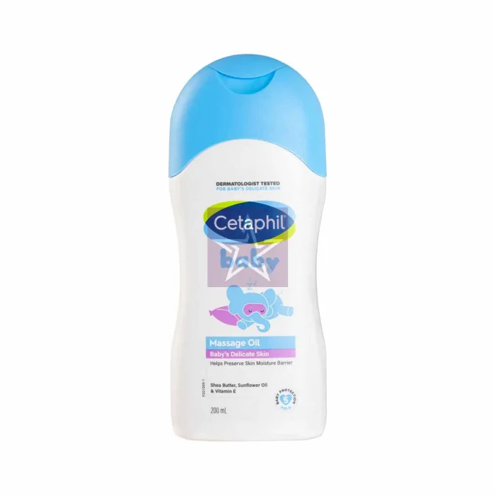 Cetaphil Baby Massage Oil - 200ml, SKU: 9318637043323