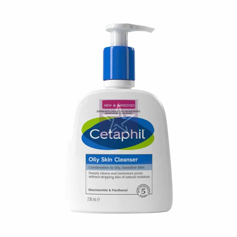 Cetaphil Oily Skin Cleanser For Combination To Oily, Sensitive Skin - 236ml, SKU: 5020465202578