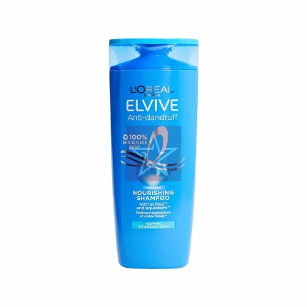 L'Oreal Elvive Anti Dandruff Nourishing Shampoo For Normal To Greasy Hair - 400ml, SKU: 3600523955008