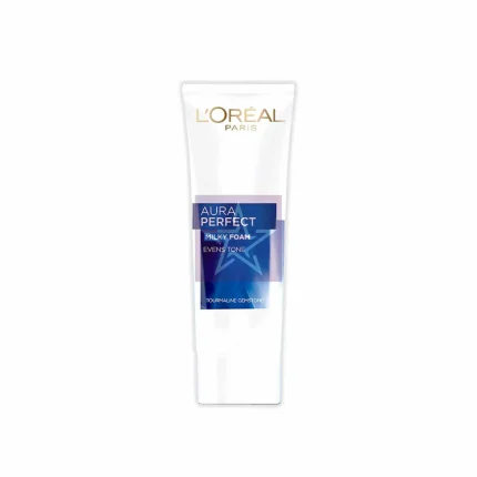 L'Oreal Aura Perfect Fights Dullness & Evens Tone Milky Foam - 100ml, SKU: 8991380232148