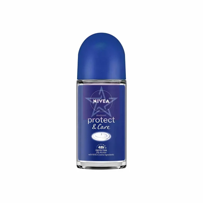 Nivea Anti Perspirant 48H Protection - Protect & Care - 50ml, SKU- 4005900408389