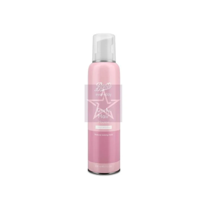 Boots Curly Hair Lightweight Hair Mousse - 200 ml, SKU: 5045096961465