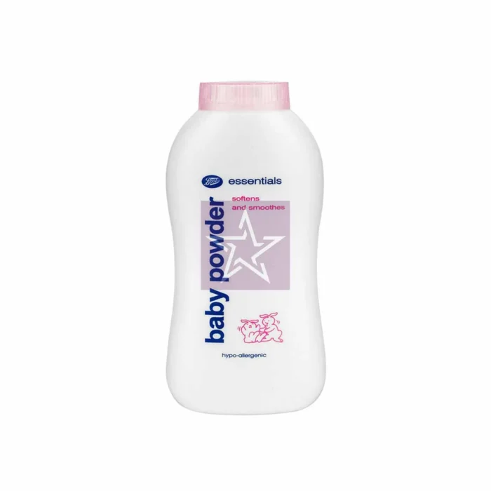 Boots Essentials Softens and Smoothes Hypo-Allergenic Baby Powder - 200gm, SKU: 8852086903001