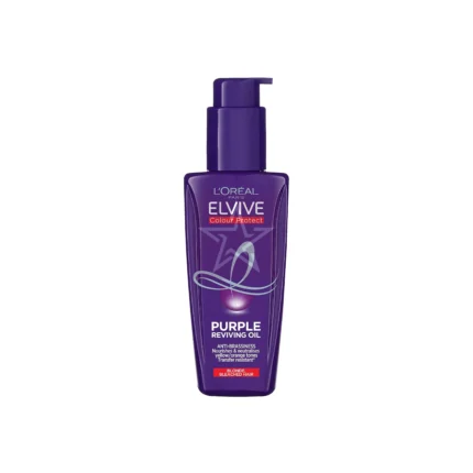 L'Oreal Elvive Colour Protect Purple Reviving Oil - 100ml, SKU : 3600523968893