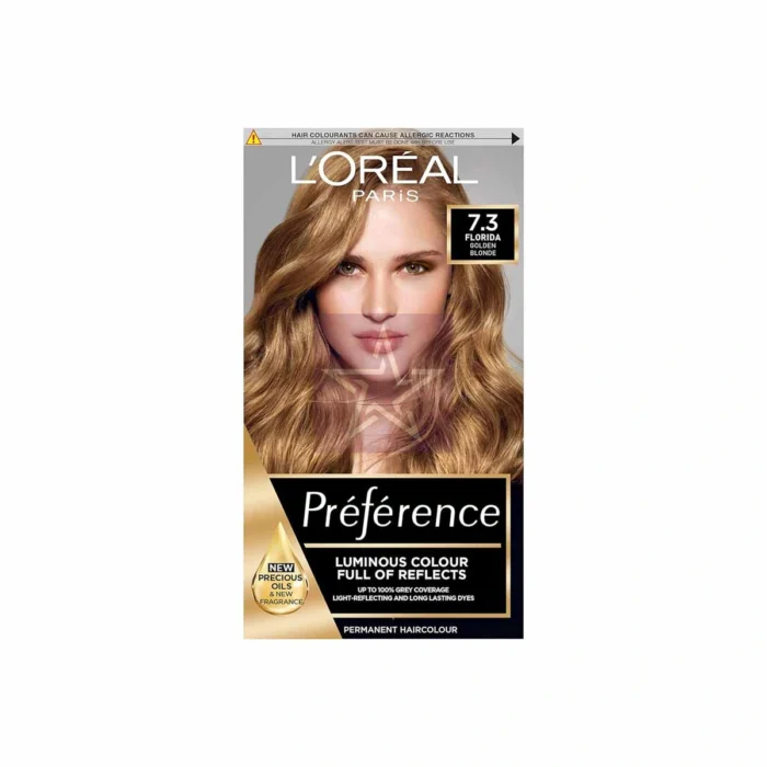 LO'real-Hair-Color-Preferance-7.3-Hretus-World, SKU: 5011408000245