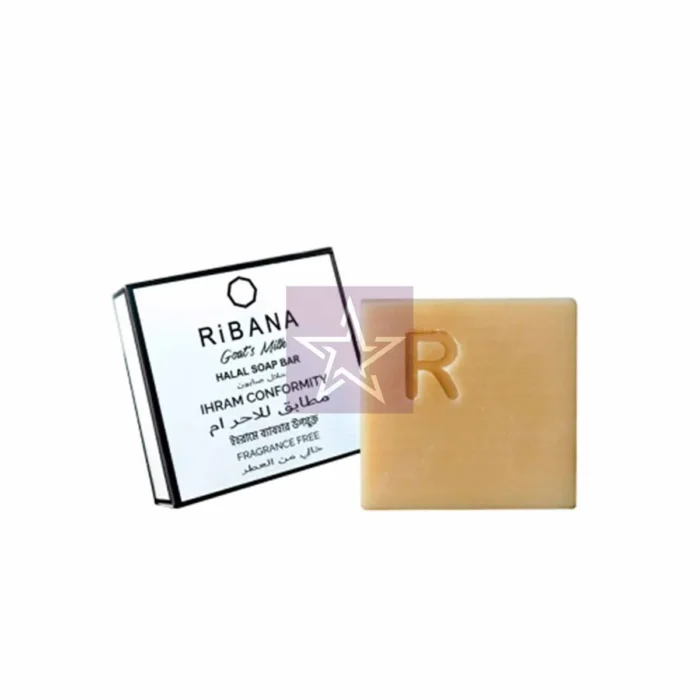 Ribana---Goat's-Milk-Halal-Soap-Bar---50gm-Hretus-World, SKU: 8941158143053