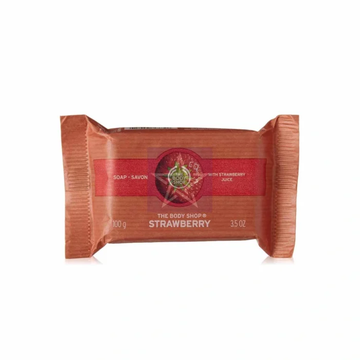 The Body Shop - Strawberry Soap - 100gm, SKU: 5028197969769