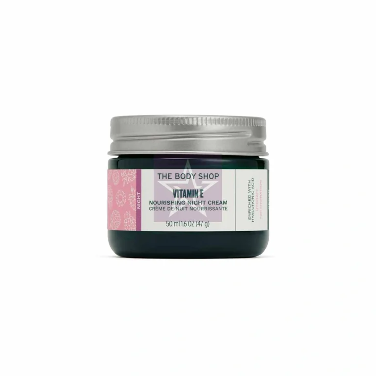 The Body Shop Vitamin E Nourishing Night Cream Enriched with Hyaluronic Acid