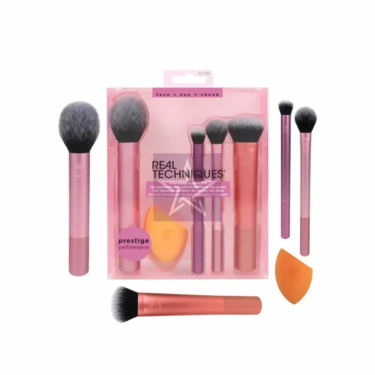 Real Techniques Everyday Essentials Brush Set - 5 Pieces, SKU: 079625017861