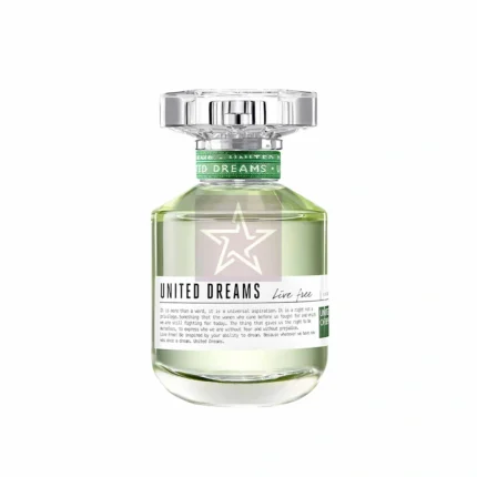 United Colors Of Benetton United Dreams Live Free EDT For Her - 80ml, SKU: 8433982017124