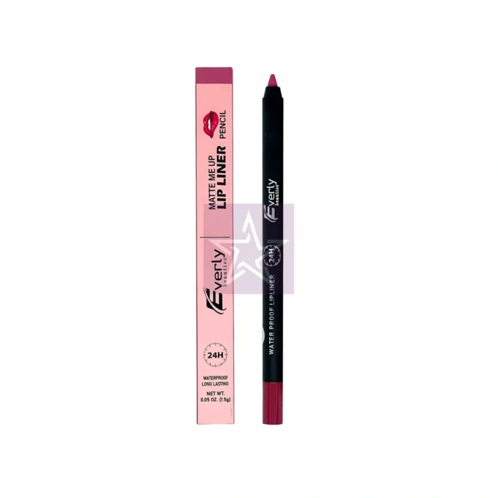 Everly Beauties Matte Me Up Lip Liner Pencil Pink