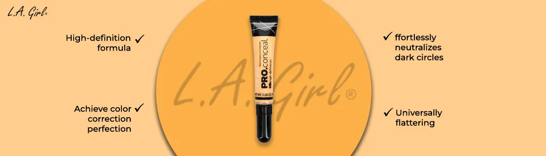 L.A. Girl HD Pro Concealer - GC991 (Yellow Corrector)