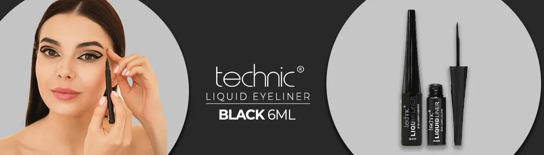 Technic Liquid Eyeliner – Black – 6ml