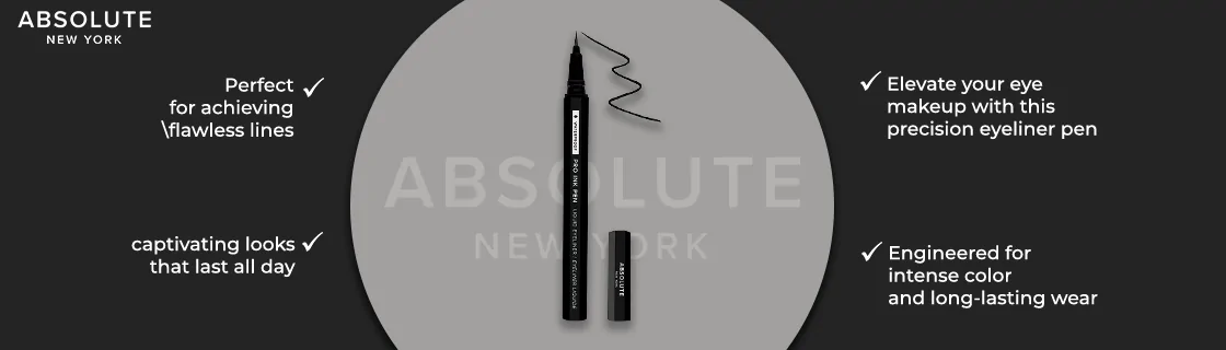 Absolute New York Waterproof Pro Ink Liquid Pen Eyeliner